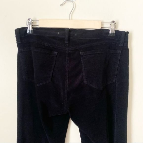 J Brand Black Corduroy Boot Cut Leg Pants - Picture 4 of 8